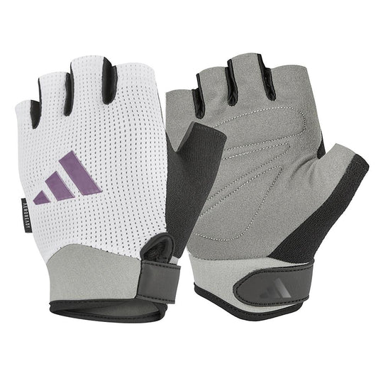 adidas (アディダス) パフォーマンスグローブ WOMEN'S ホワイト/パープル