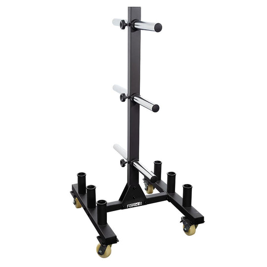 FORCE USA F-BPBST-V2 Plate &amp; Barbell Storage Tree