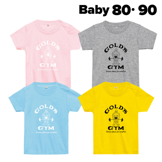 GOLD'S GYM G2228 Baby T-Shirt (Classic Joe) 80cm 90cm