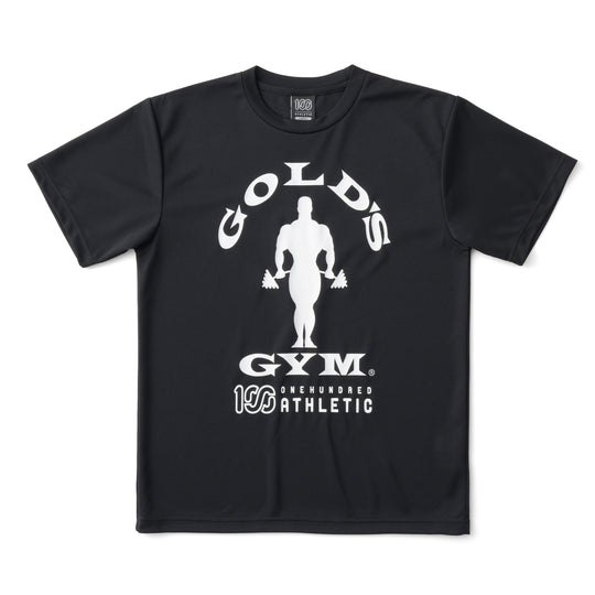 【8/18(火)限定発売】GOLD'S GYM ×100A DRY S/S Tee G2029