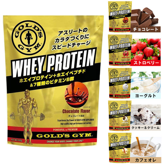 GOLD'S GYM Whey Protein + Whey Peptides &amp; Vitamins [Backordered]