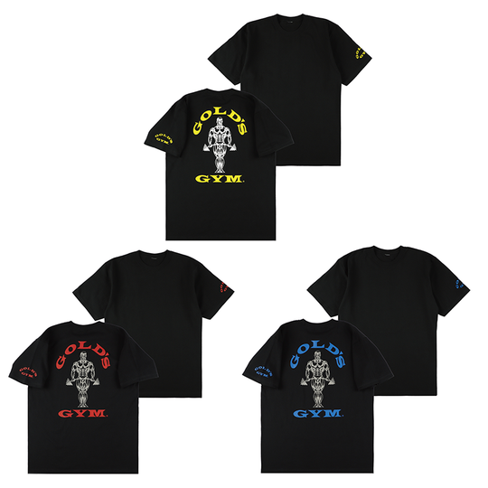 GOLD'S GYM G2270 Back Print Logo T-Shirt