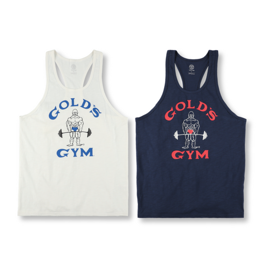 GOLD'S GYM G5520 Cotton Slub Tank Top (Classic J) 