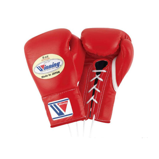 Winning(ウイニング) ボクシンググローブ プロフェッショナルタイプ ヒモ式 MS-200 8oz RED