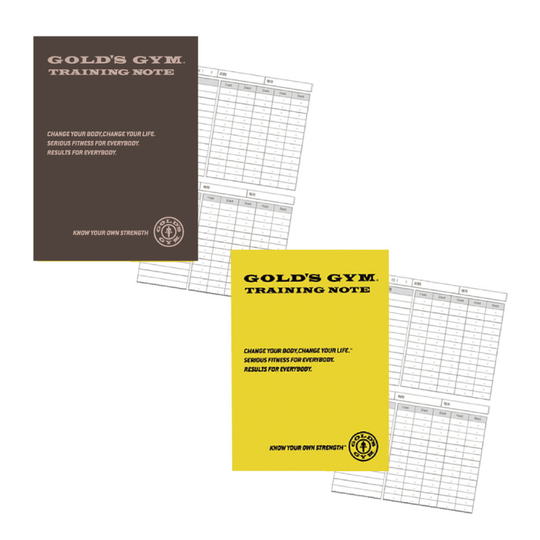 GOLD'S GYM Training Notebook