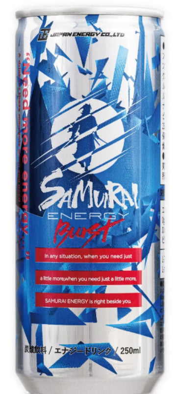 【2026年5月新フレーバー】ジャパンエナジー サムライエナジーバースト 250ml×30本