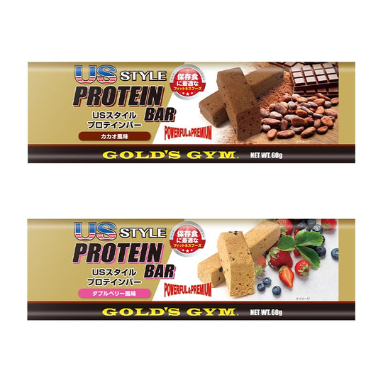 GOLD'S GYM US Style Protein Bar [Cacao (Backordered)]