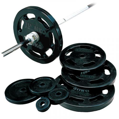 IVANKO 28mm RUBK Rubber Plate Barbell Set (15kg/20kg Plates Backordered)