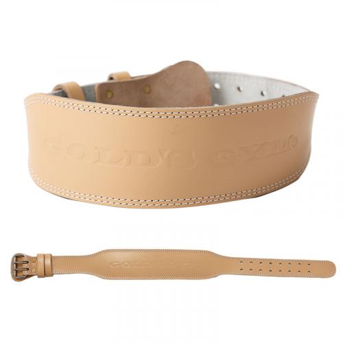 GOLD'S GYM (Gold's Gym) G3326 Basic Leather Belt [While supplies last/Size exchanges not accepted]