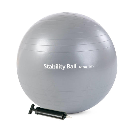 Merrithew Stability Ball, 65cm, Silver, ST-06207 