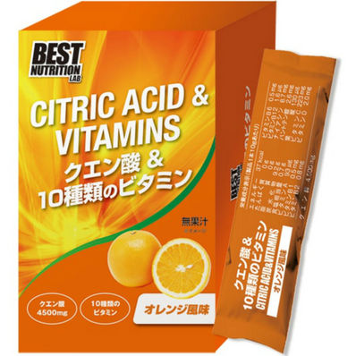 Best Nutrition Lab Citric Acid &amp; 10 Vitamins