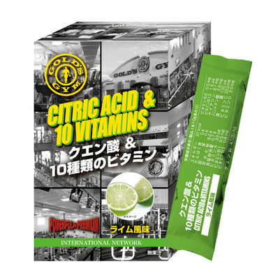 GOLD'S GYM Citric Acid &amp; 10 Vitamins